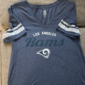 NFL Los Angeles Rams Blue Short Sleeve Tee